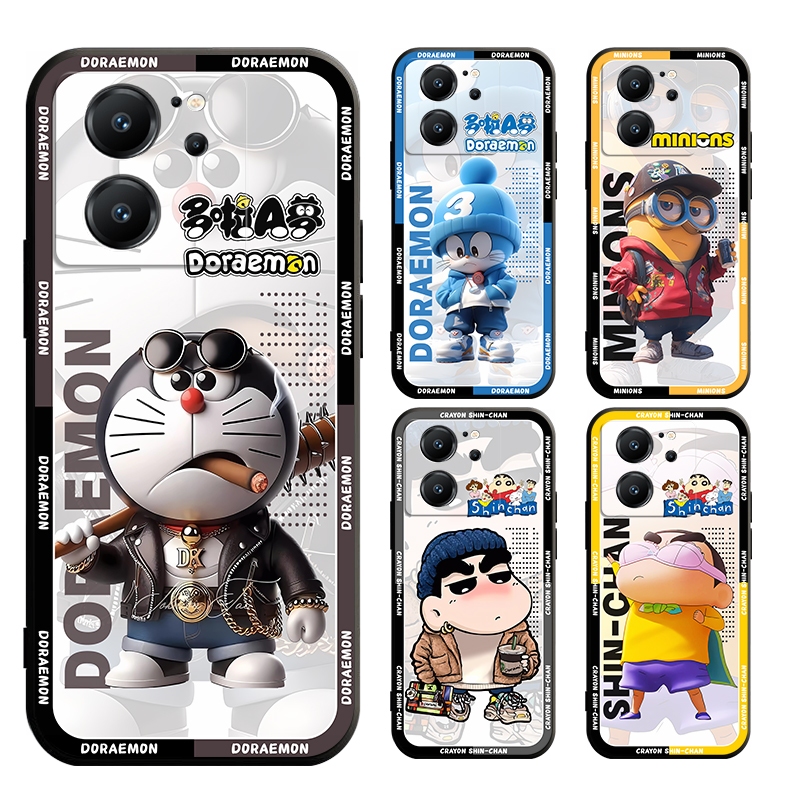 สําหรับ xiaomi 13T 13 12 11 10T 11T 12T lite PRO 4g 5Gการ์ตูนMatteตรงกรณีสีดํานุ่ม