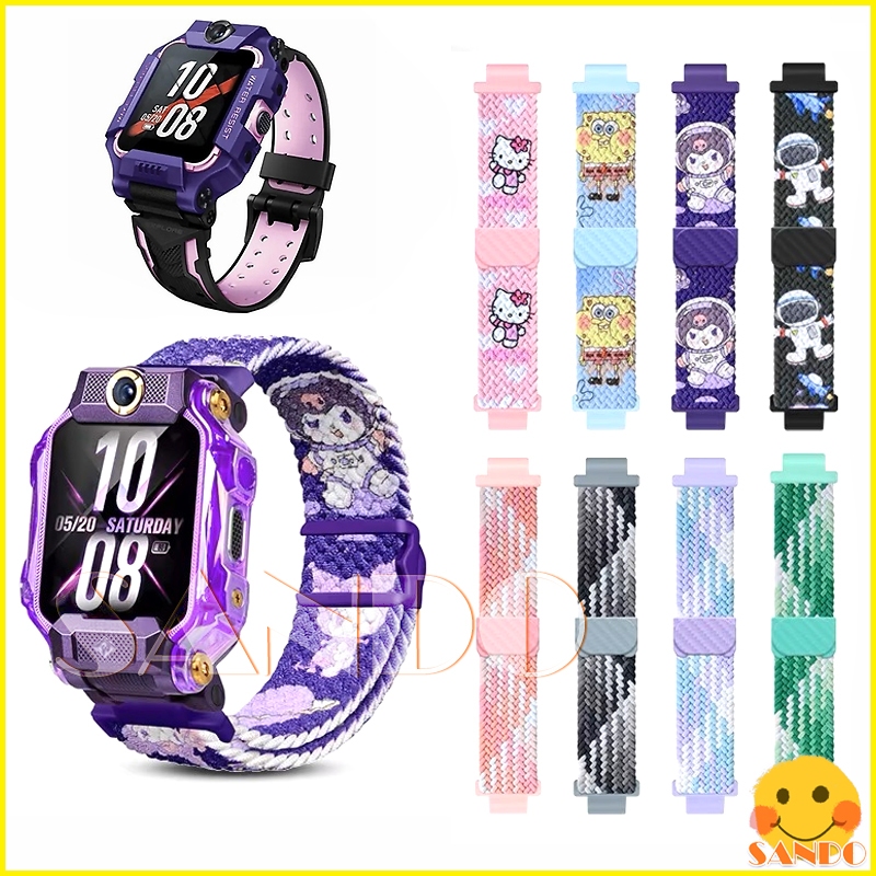 🚚 พร้อมส่ง สายนาฬิกา imoo Watch imoo watch Z1 Z2 Z5 Z6 Z7 สายนาฬิกา imoo watch Z1 Z6 Z7 Z2 สายนาฬิกาข้อมือ ผ้าแคนวาส แบบยืดหยุ่น  imoo สาย  kids imoo Z7
