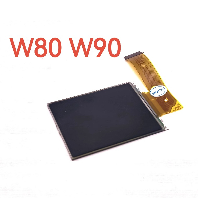ใหม่สําหรับ SONY Cyber-Shot DSC-W80 DSC-W90 DSC-H7 W80 W90 H7 กล้องดิจิตอลอะไหล่ซ่อมใหม่จอแสดงผล LCD หน้าจอไม่มี Backlight