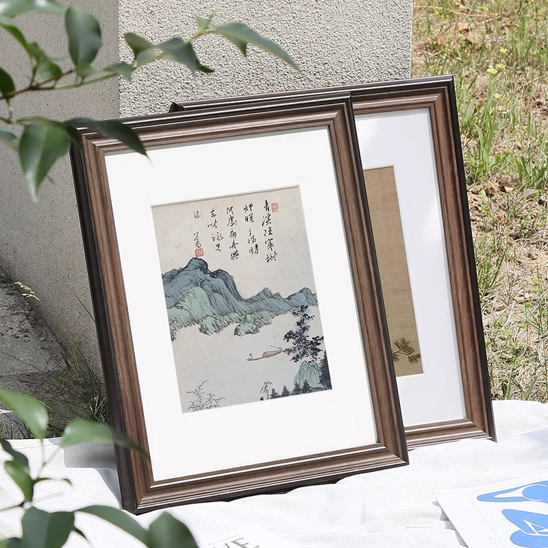 【ขนาดที่กำหนดเองสามารถใช้ได้】พลาสติกวินเทจสไตล์อเมริกันความคิดถึงกรอบรูปตกแต่งเดสก์ทอปอุปกรณ์เสริม