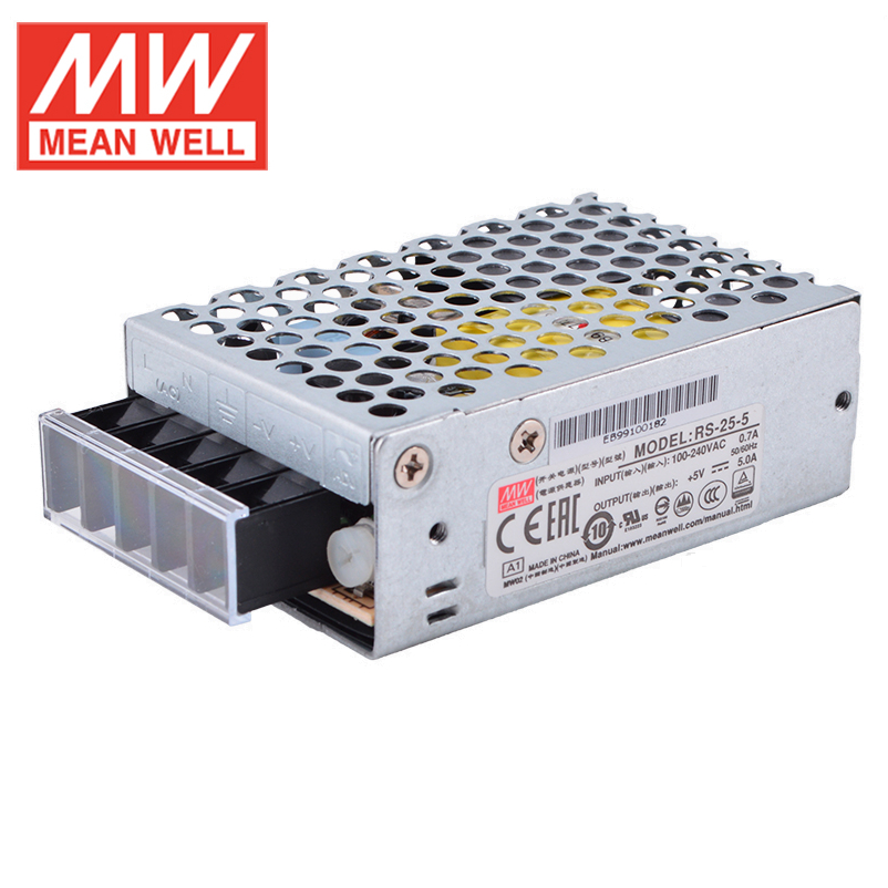 Mean Well RS-25-48 AC/DC 27.36W/0.57A/48V เอาต์พุตเดี่ยว Switching Power Supply meanwell ร้านค้าออนไ