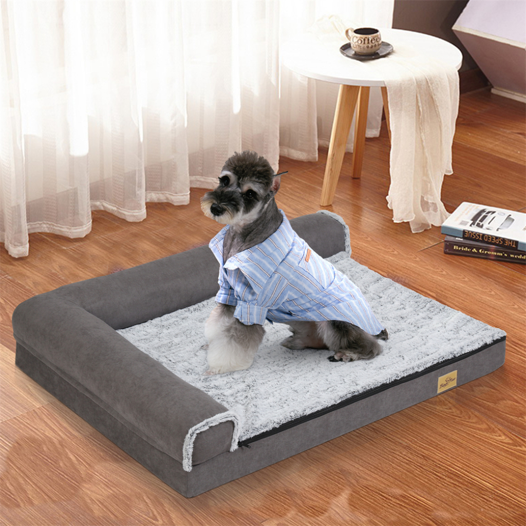 Bingopaw XXL/XL/ขนาดใหญ่ศัลยกรรมกระดูกสุนัขกันน้ํา Calming ที่นอนที่นอนล้างทําความสะอาดได้ที่ถอดออกได้