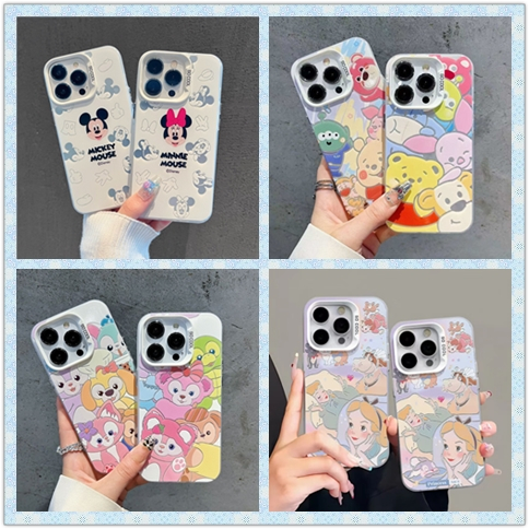 100 รูปแบบกรณี เคส OPPO RENO12 RENO 12 5G ปลอกการ์ตูนน่ารัก Disney Mickey Minnie Princess Donald Duck Daisy Winnie the Pooh case