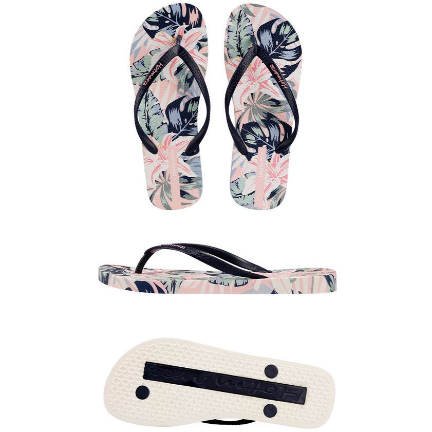 Hotmarzz Ladies Flip-Flops กันลื่นลําลอง Slipp