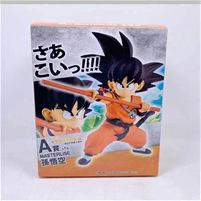 Dragon Ball Heaven-Piercing Wave Dragon Head Angry Little Goku Flying Pose รางวัลในวัยเด็ก Goku พร้อมฟิกเกอร์แท่ง
