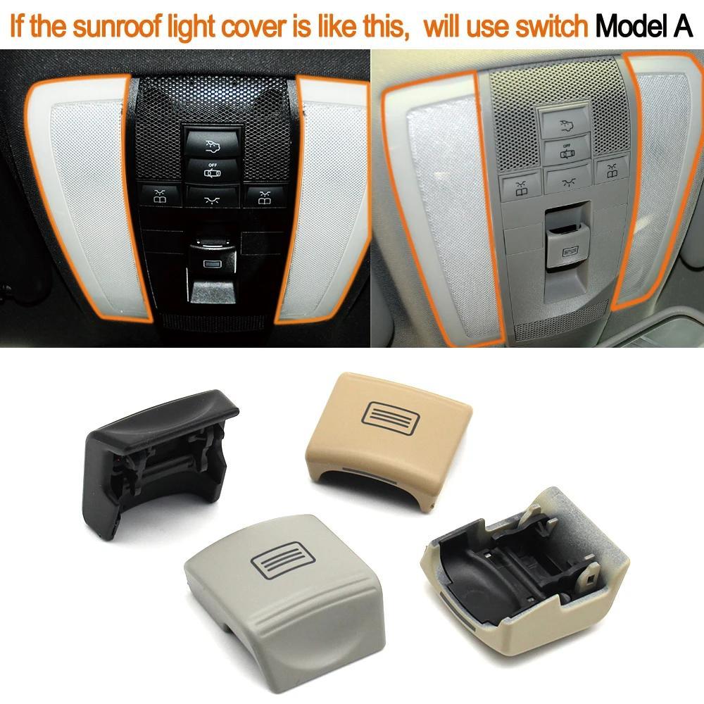 รถ Sunroof หน้าต่างปุ่มสวิทช์ลูกบิดสําหรับ Mercedes Benz CE GLK CLS Class W204 X204 W212 W207 W218 C200 C300 E300 2129064401 204820310 - รูปที่ 4