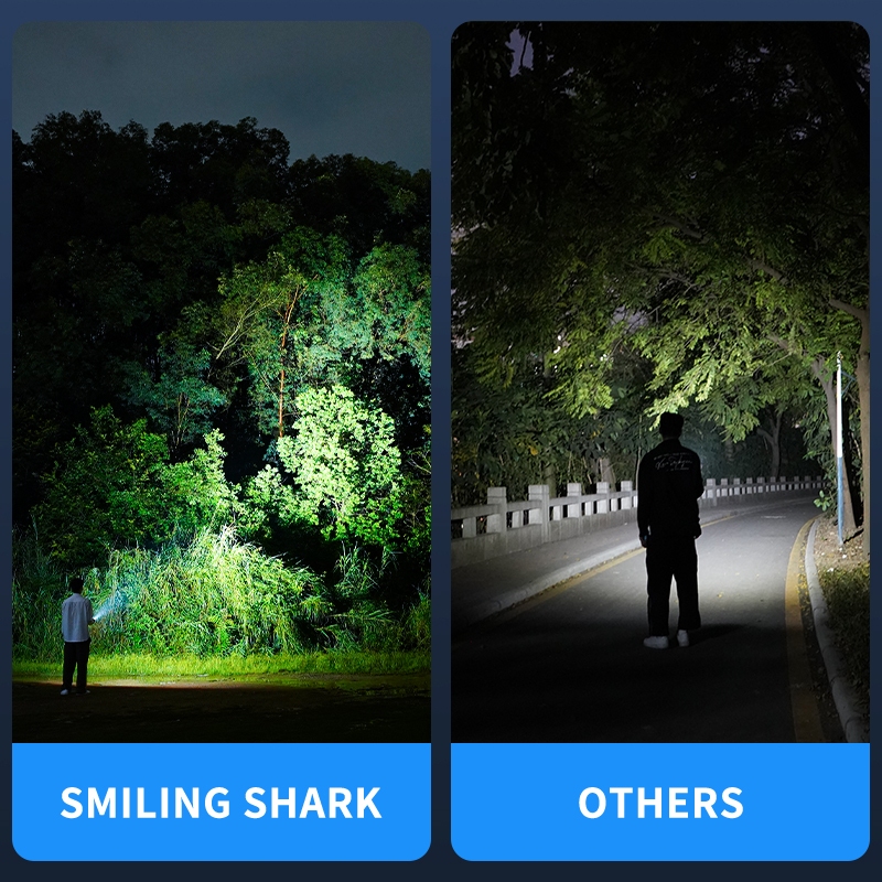 SmilingShark GZ5101 ไฟฉาย led ไฟปากกาซัง แสงสีขาว/แดง/เหลือง คบเพลิง ซุปเปอร์ไบรท์ 3โหมด ชาร์จ USB ได้ ด้วยการออกแบบคลิป กันน้ำสำหรับเดินป่าตั้งแคมป์ — صورة 4
