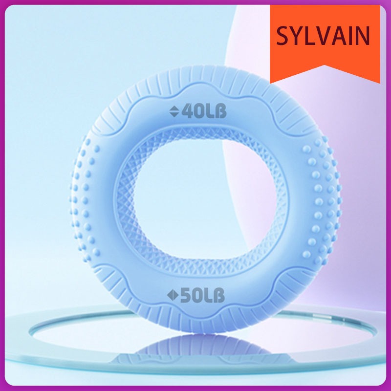 Grip Strengthener Silicone grip ring Professional hand strength training มือ ฟิตเนส การฟื้นฟูสมรรถภาพมือ แหวนจับฝึกความแข็งแรง ออกกําลังกาย กลางแจ้ง