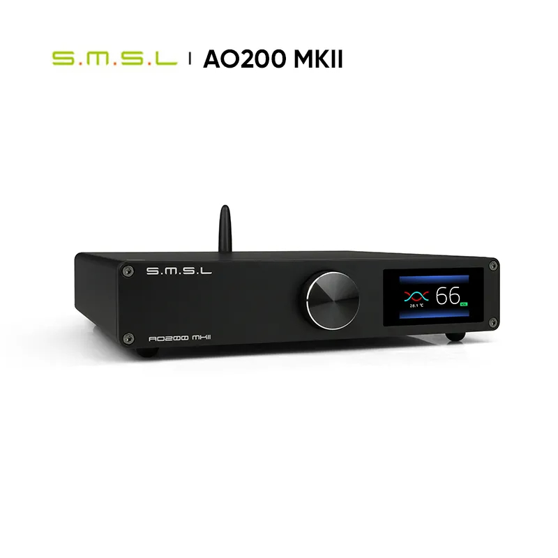 Smsl AO200MKII บลูทูธเครื่องขยายเสียงดิจิตอลในครัวเรือน High Power Preamplifier 160W