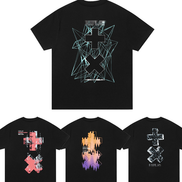 Martin garrix Little Martin Garis ร้อยเสื้อผ้าดีเจใหญ่อุปกรณ์ต่อพ่วงเทศกาลดนตรีอิเล็กทรอนิกส์สวมเสื้อยืดแขนสั้น