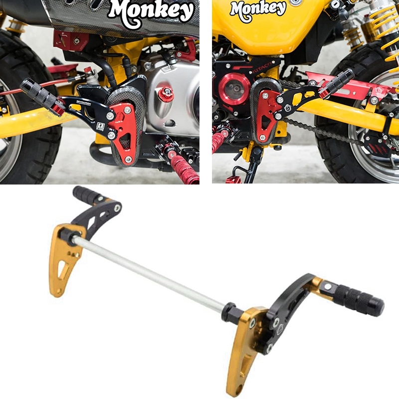 เหมาะสําหรับ HONDA MONKEY125 หัวรถจักรดัดแปลงเหยียบด้านหลัง