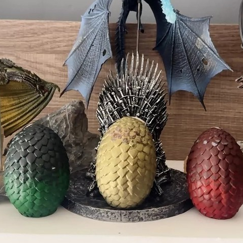 Game of Thrones เทียนไข่มังกรชุดของขวัญวันเกิด
