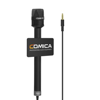 COMICA HRM-S ไมโครโฟนแบบมีสายแบบใช้มือถือ, ไมโครโฟนสัมภาษณ์ค…