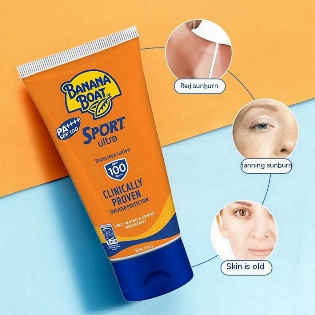 โลชั่นกันแดด Banana Boat Sports ครีมกันแดด Banana Boat Sports Outdoor Skincare SPF110 PA+++ 90 ml