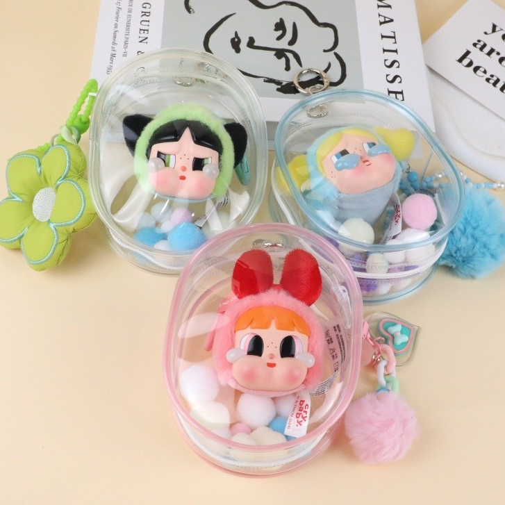 Crybaby จี้ตุ๊กตาอะนิเมะ ผ้าฝ้ายใส กันฝุ่น ขนาด 10 ซม. สําหรับตกแต่ง