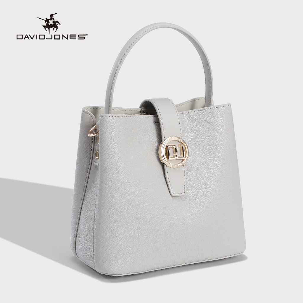 David Jones Paris 2025 Spring Summer New Collection Designer Women Shoulder Top-Handle Bags หนัง pu female Soft and Supple bag