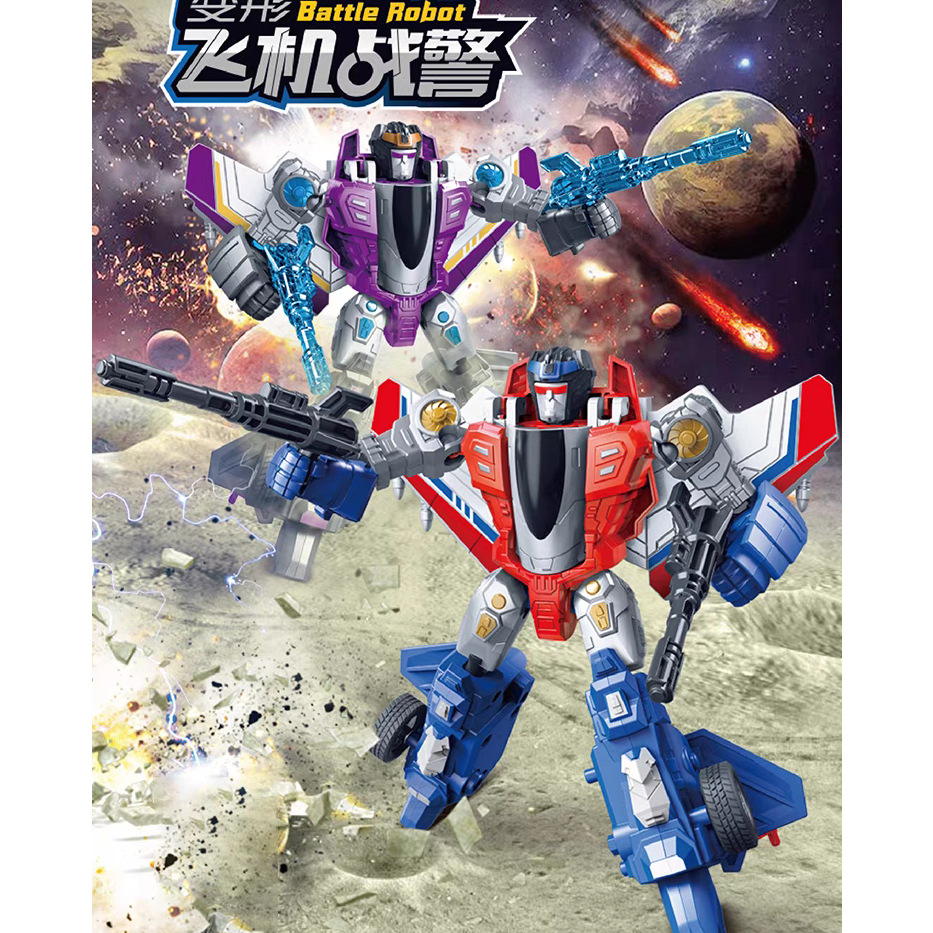 Transformers เครื่องบิน Battle Performance Transformation ของเล่นเด็กเครื่องบินรุ่น