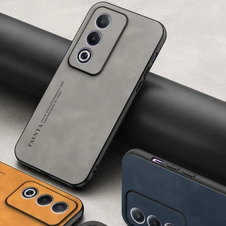 กรณีหรูหราสําหรับ OPPO A3 Pro 5G เคสโทรศัพท์หนังแกะนุ่ม Sweatproof หนังฝาครอบป้องกัน