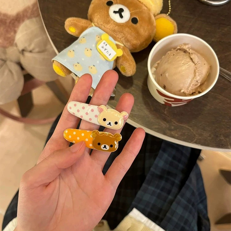 เกาหลีกิ๊บติดผมหมีน่ารักหญิง อิน นักเรียนของขวัญการ์ตูน - รูปที่ 3