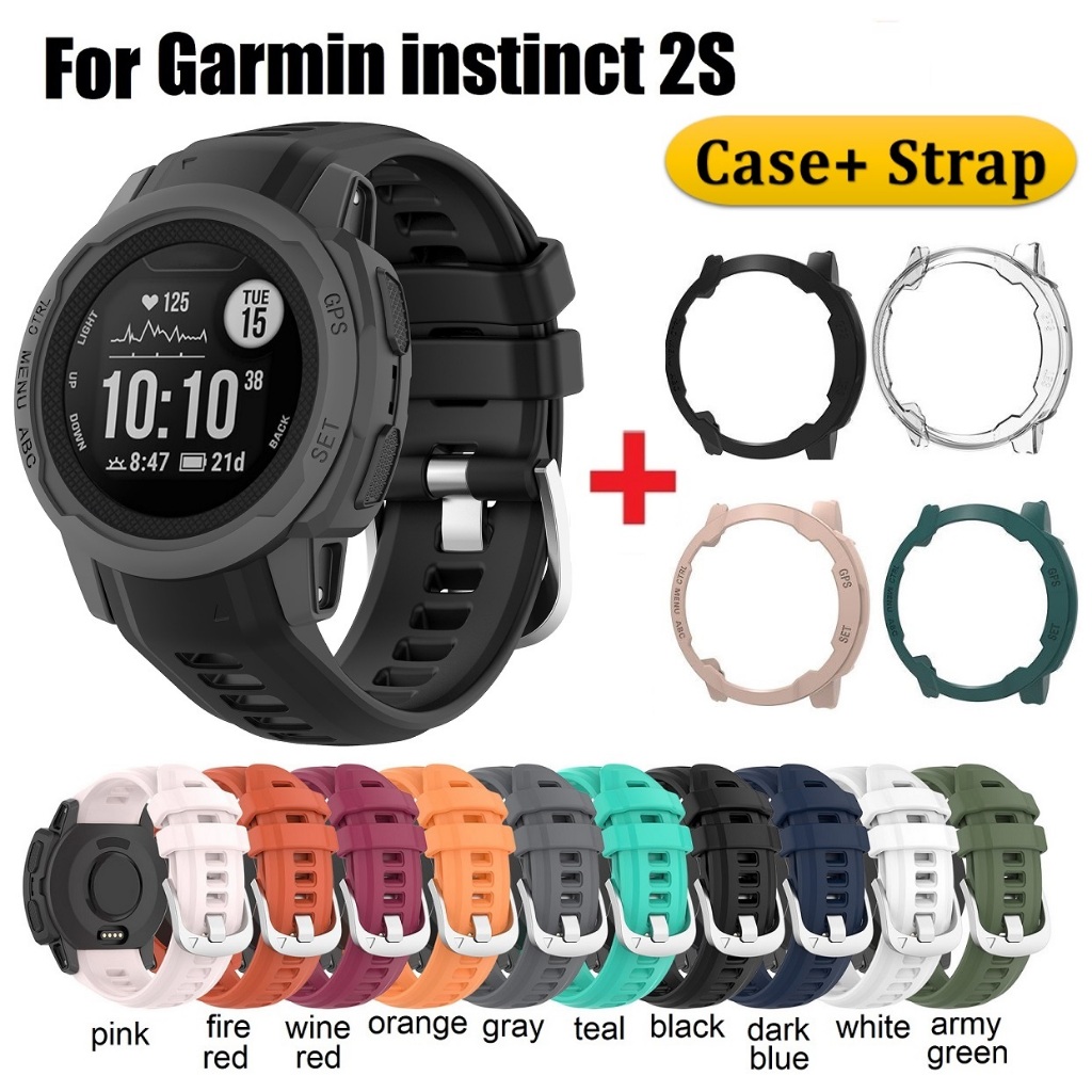 สาย Garmin instinct 2s Strap Case Outdoor Sports เคส Garmin instinct 2s Case Shockproof Protective P