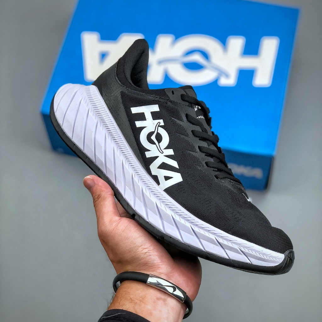 รองเท้าวิ่ง Hoka CARBON X2 รองเท้ากีฬากันกระแทกมืออาชีพสําหรับผู้ชายและผู้หญิง