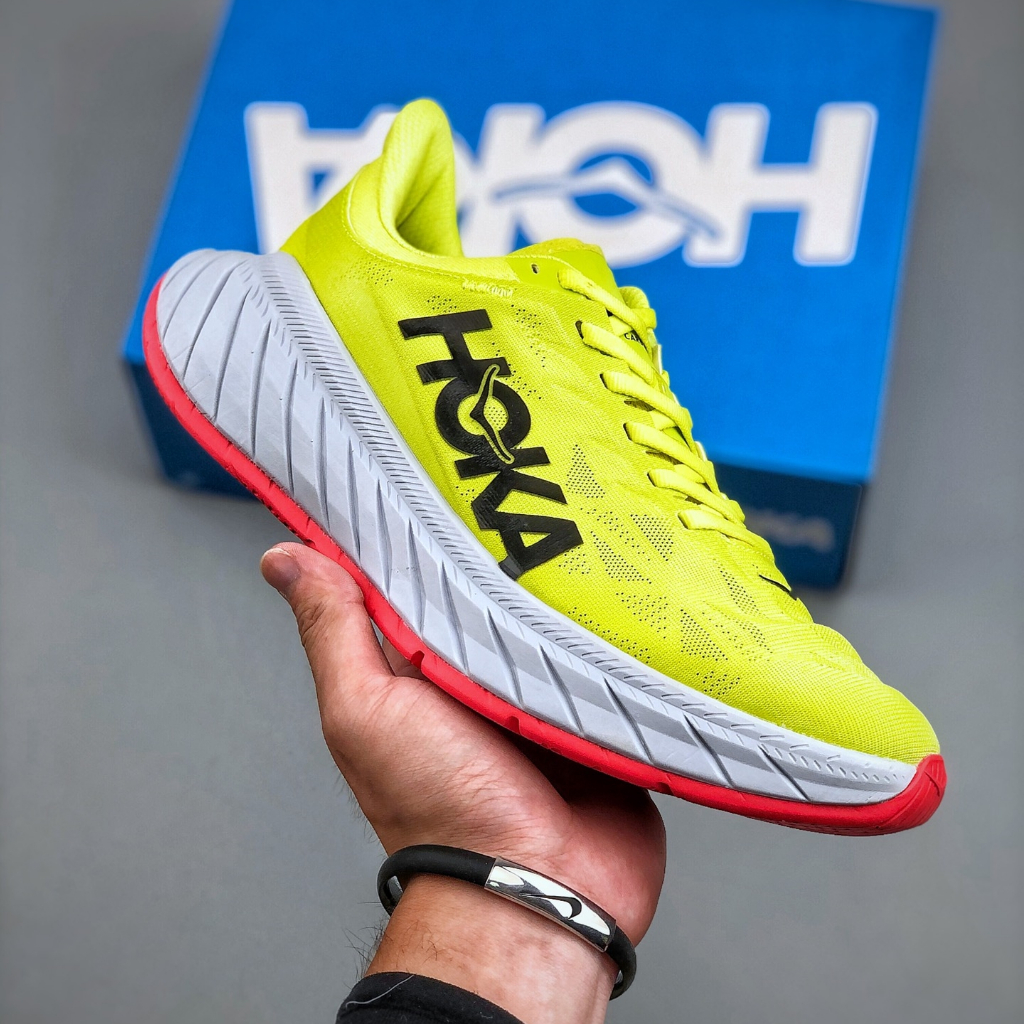 รองเท้าวิ่ง Hoka CARBON X2 รองเท้ากีฬากันกระแทกมืออาชีพสําหรับผู้ชายและผู้หญิง