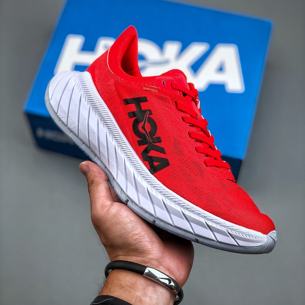 รองเท้าวิ่ง Hoka CARBON X2 รองเท้ากีฬากันกระแทกมืออาชีพสําหรับผู้ชายและผู้หญิง