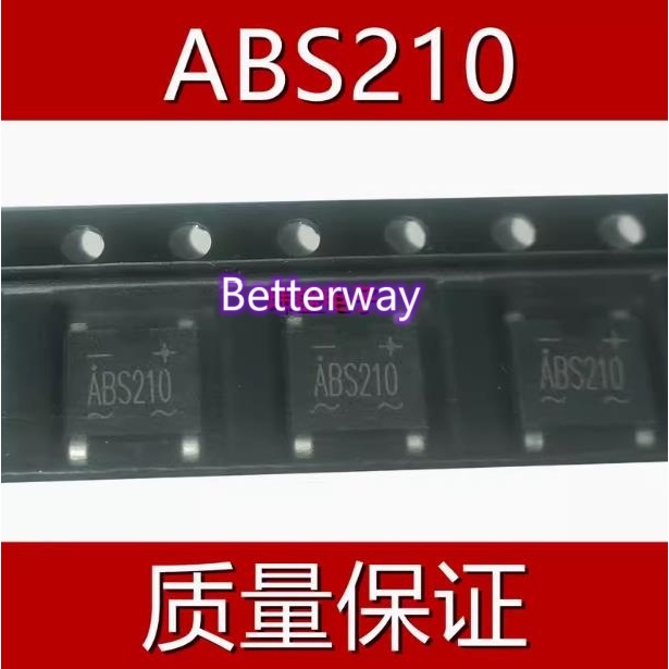 10pcs original ABS210 SOP-4 2A 1000V ABS ใหม่เดิม