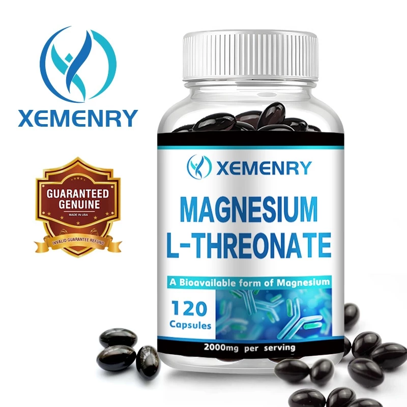Magnesium L-Threonate - การสนับสนุนการนอนหลับและความรู้ความเข้าใจ - ผลิตภัณฑ์เสริมอาหาร