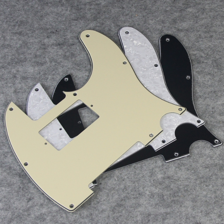 Fleor TL Guitar Pickguard Humbucker Scratch Plate & Screw สําหรับชิ้นส่วนกีตาร์สไตล์ TL,3 สีให้เลือก