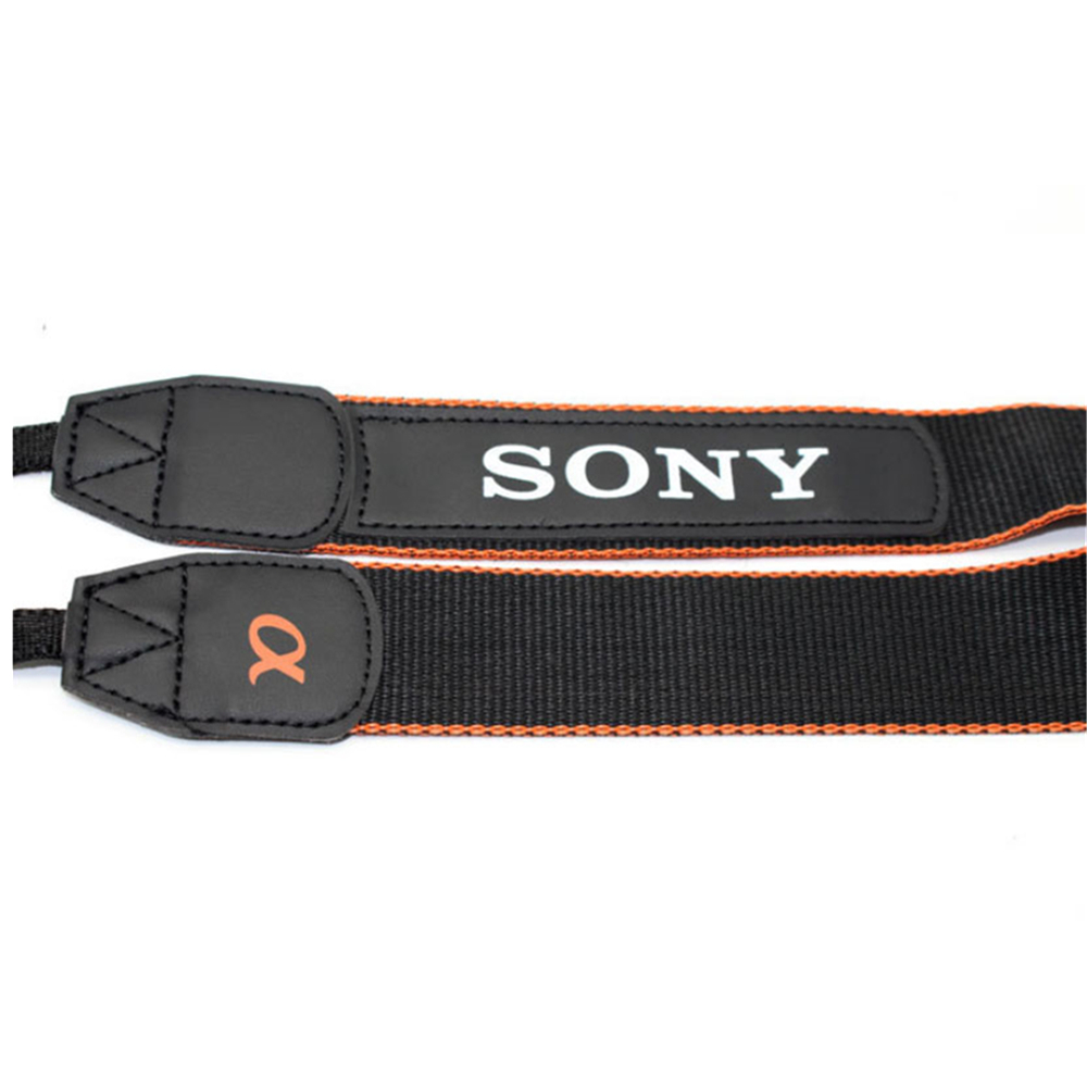 ไหล่คอสายไนลอนกล้อง Sony Alpha A6500 A6300 A6000 A6400 A6100 A6600 A5100 A7 A7S A7R A9 A7II A7R3 กล้อง