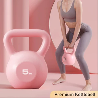เคตเทิลเบลล์ ลูกตุ้มยกน้ําหนัก ดัมเบลหูหิ้วเคตเทิลเบลKettlebell ดัมเบลหูหิ้ว ลูกยกน้ำหนัก ดัมเบลลูกตุ้ม 5lb 10lb 15lb 20lb