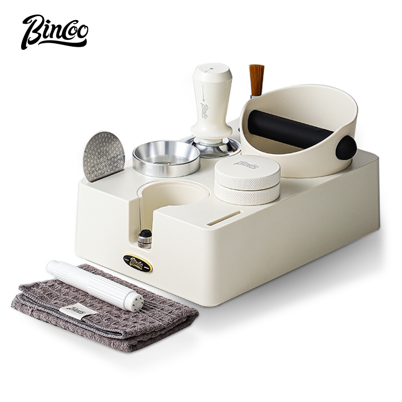 Bincoo ฐานกดผงกาแฟ ถังต๊าปผง เครื่องใช้ไฟฟ้า