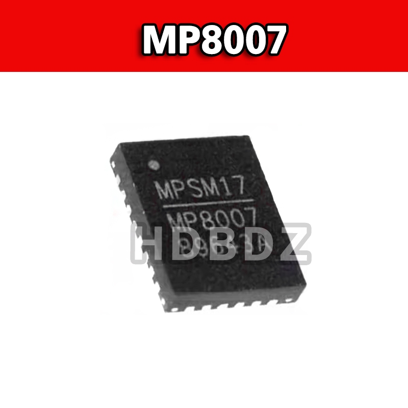 1-5pcs MP8007 MP8007GV MP8007GV-Z QFN28 ชิปการจัดการพลังงาน IC SMD