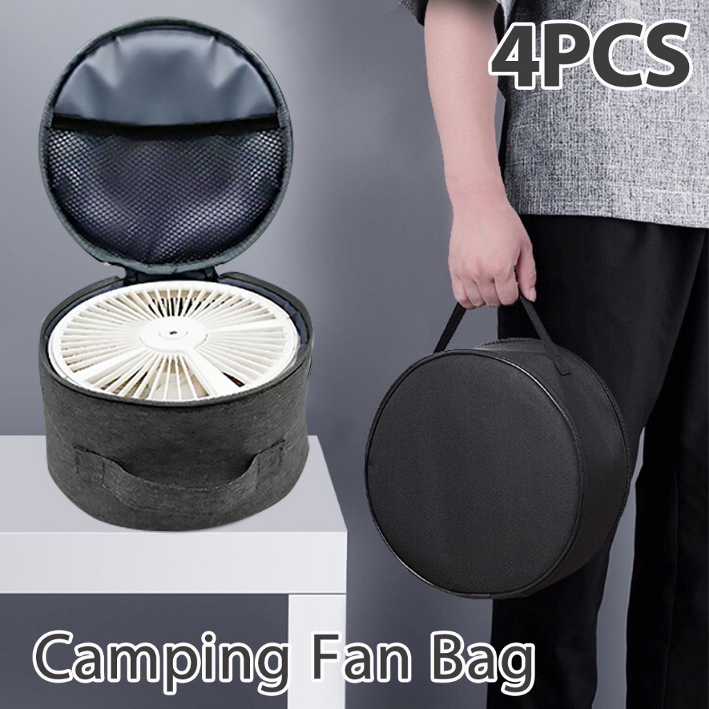 กระเป๋าพัดลม camping Fan Bag，กระเป๋าเคส ใส่พัดลม พับได้ กันน้ํา แบบพกพา สําหรับเดินทาง