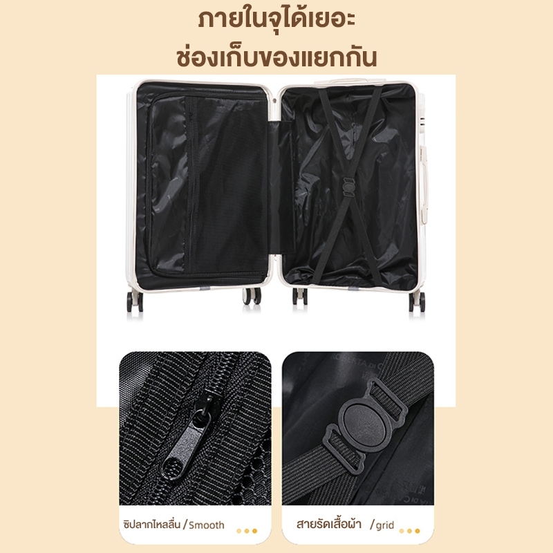【ในสต็อก】20/24/28 นิ ้วUSBที ่วางแก ้วกระเป ๋าเดินทางกระเป ๋าเดินทางAnti-Scratchความจุสูงกระเป ๋าถือ 360°กระเป ๋าเดินทางล ้อสากล