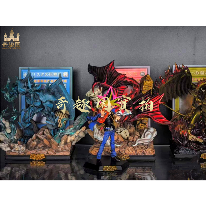 [Qiquyuan] Yu-gi-oh GK MX Yu-Gi-Oh Character Series 001 Muto Game Figure รูปปั้น