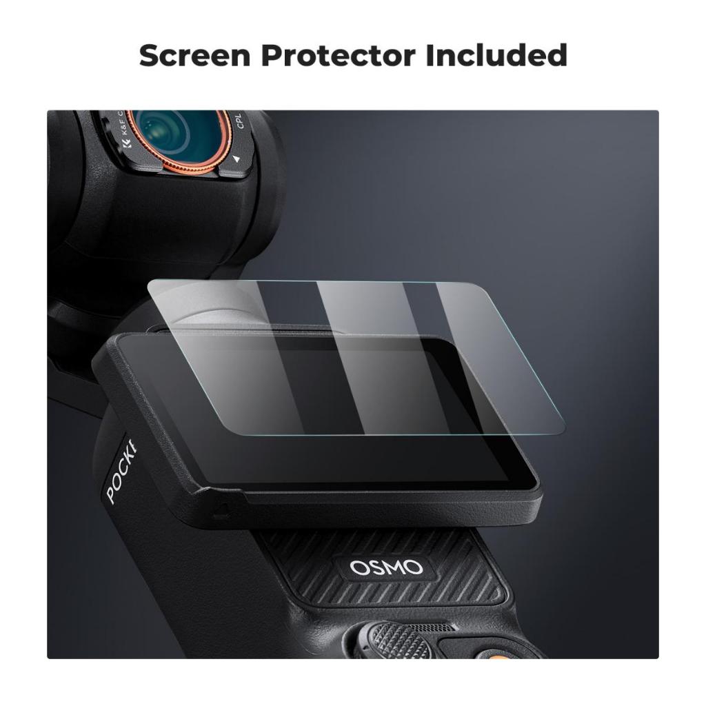 Magnetic CPL + Black Mist 1/4 + VND(1 ถึง 5 หยุด) ชุดกรองสําหรับ DJI Osmo Pocket 3,Multi-Coated/HD Optical Glass/Gimbal Compatible