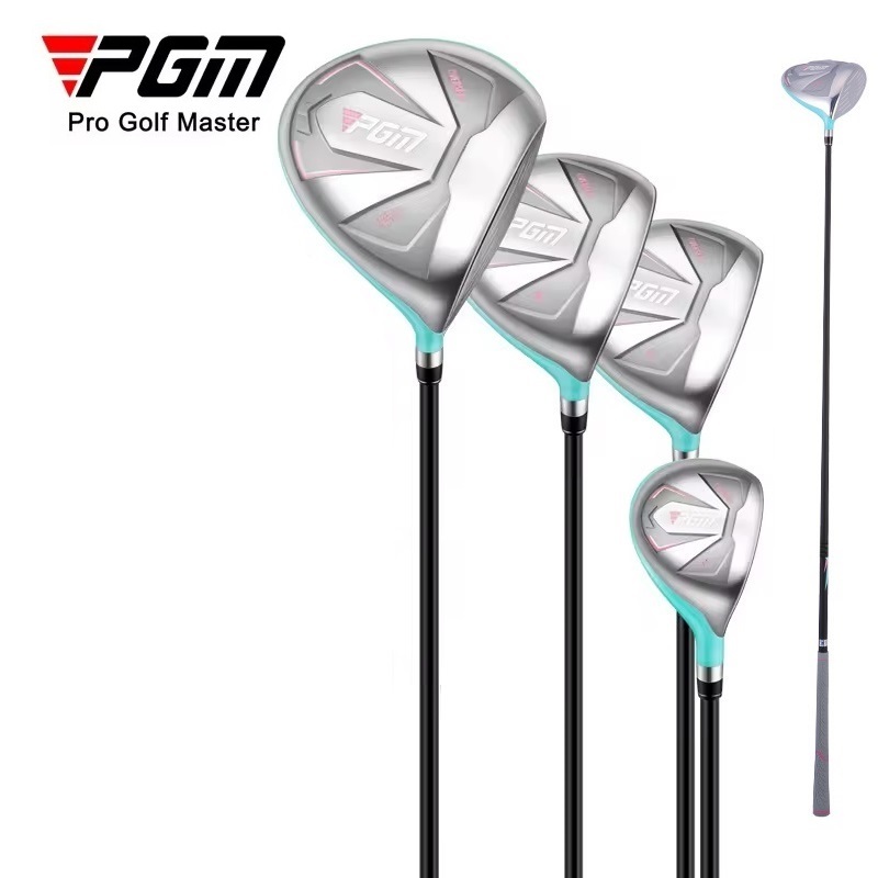 PGM GOLF ผู้เริ่มต้นผู้หญิงไม้กอล์ฟมือซ้ายขวา 1 3 5 ไม้กอล์ฟแฟร์เวย์ไฮบริดสำหรับผู้ใหญ่