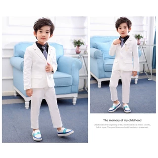 เด็กชุดสูทเสื้อกางเกงชุดเครื่องแต่งกายอย่างเป็นทางการงานแต่งงาน Dresswear เด็กวัยหัดเดินคริสต์มาสสุภาพบุรุษชุด 2-11 ปี