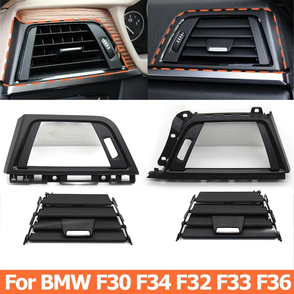 Rhd ด้านหน้าซ้ายขวา Dash Air Conditioner AC Vent Outlet Grill แผงสําหรับ BMW 3 4 Series F30 F34 F32 F33 F36 F80 F82