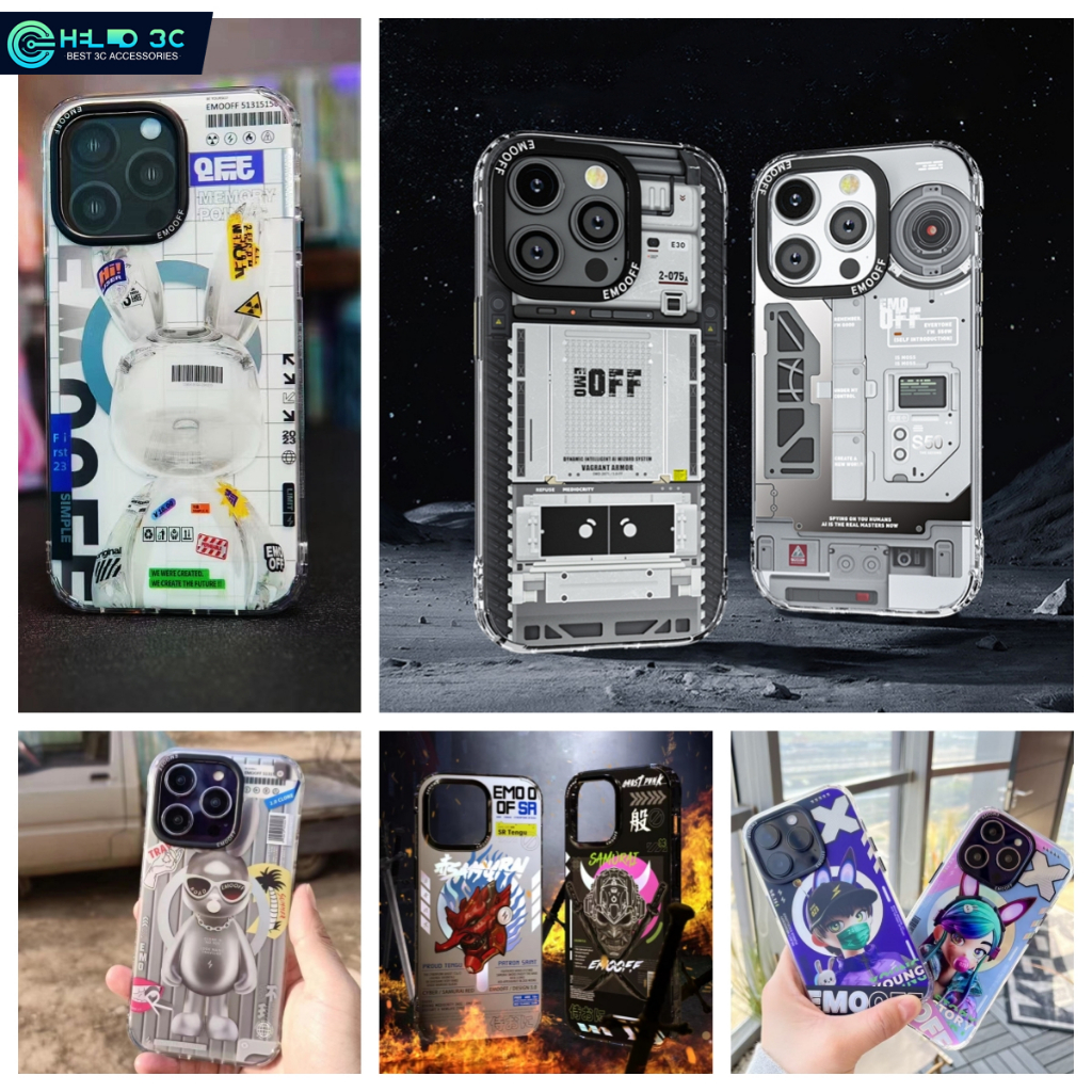 โปรโมชั่นพิเศษ! EMO OFF  เคสไอโฟน 14 pro max หรูหรา ป้องกันการตก เข้ากันได้กับ เคสไอโฟน 14/13