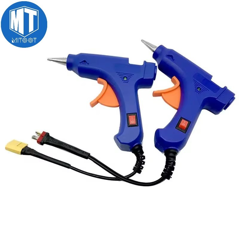 ปืนกาวร้อนละลาย 3S 12V ขนาดเล็ก สําหรับซ่อมแซมของเล่นบังคับ DIY