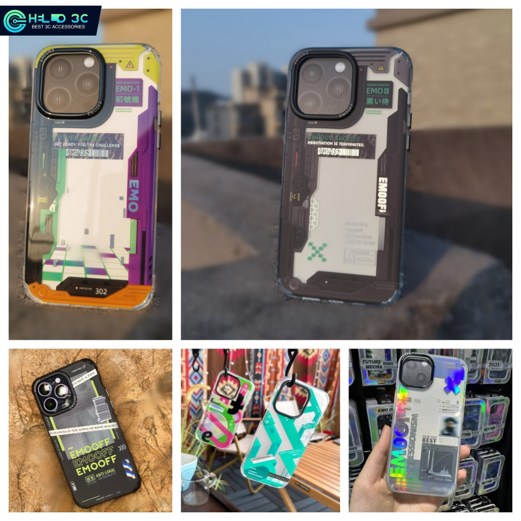 โปรโมชั่นพิเศษ! EMO OFF เคสไอโฟน 14 pro max หรูหรา ป้องกันการตก เข้ากันได้กับ เคสไอโฟน 14/13