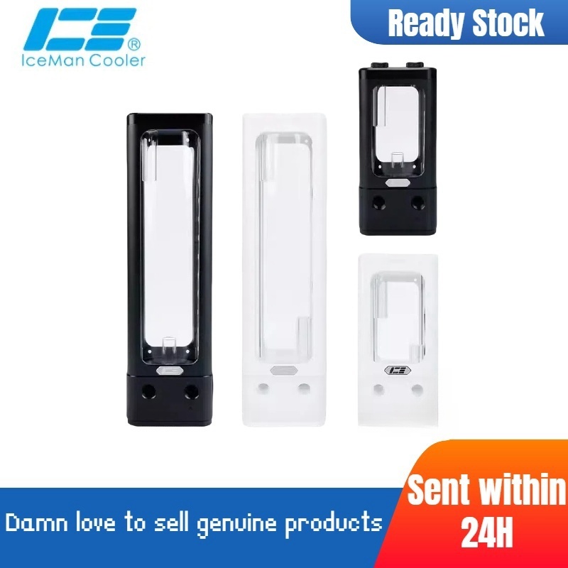 IceMan Cooler DX3 ARGB Glass Reservoir - 120/240