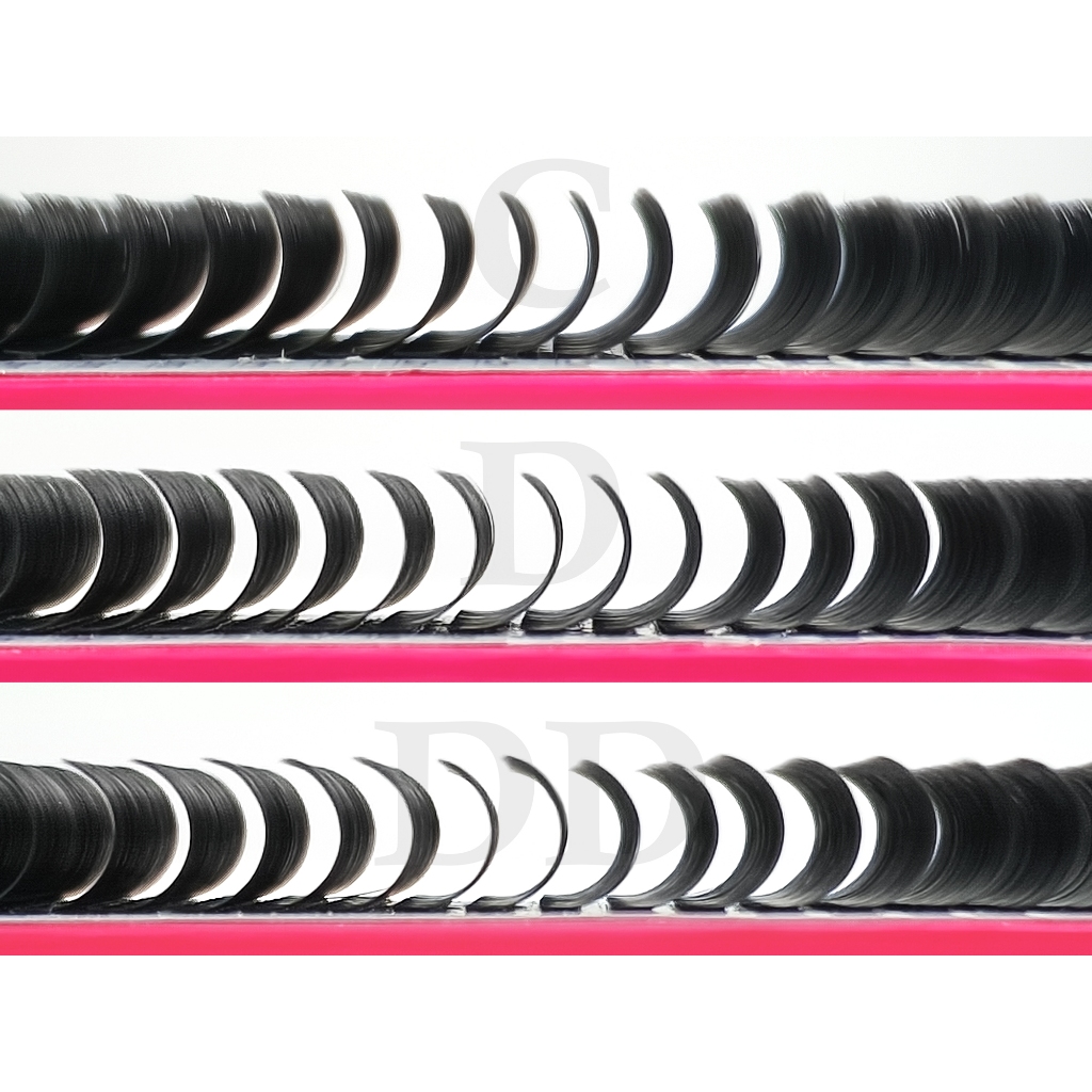 Seedew ขนตาปลอม 20 แถว ความโค้ง 0.07 C/D/DD ขนตาแบบคลาสสิกสำหรับมืออาชีพแบบธรรมชาติ ขนตา ขนตาปลอม - รูปที่ 5