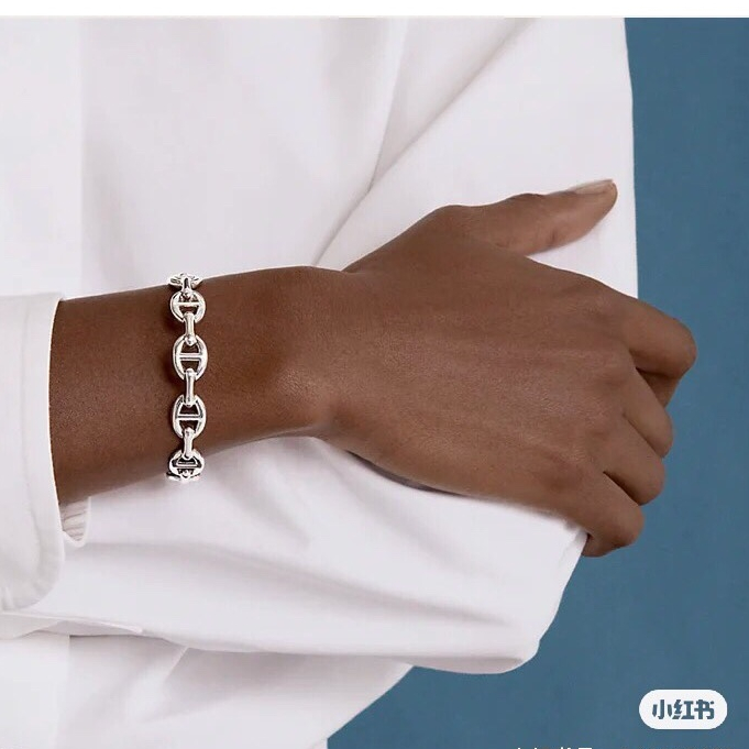 2024 H NEW UNISEX FASHION BRACELET WITH ADJUSTABLE (3 สี)
