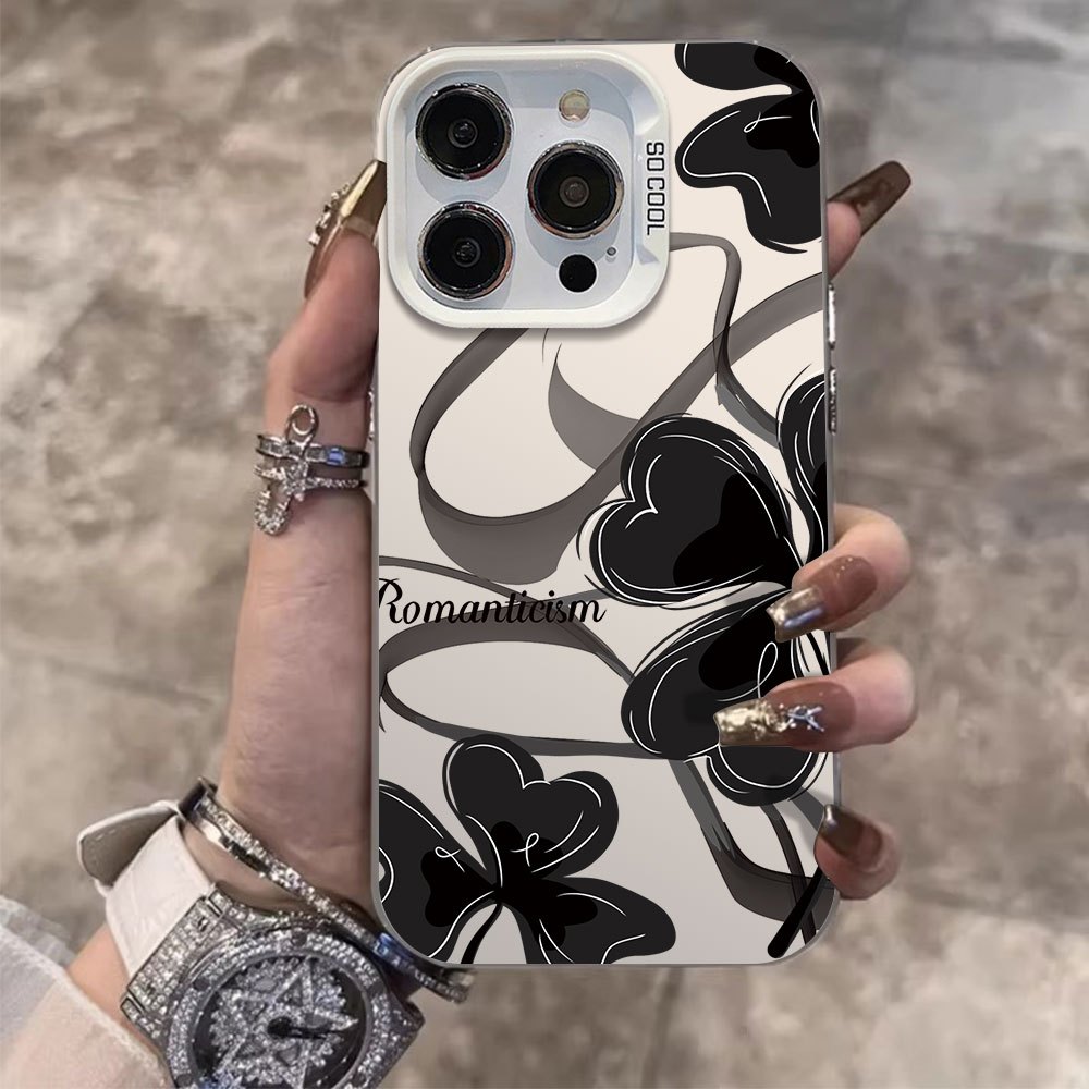 กรณีoppo Reno12 F 5G Reno 12 5G Reno11 F Reno 11 5G Reno 11 Pro 5G Reno 10 5G Reno 10 Pro 5G Reno 8T Reno 8Z Reno 7Z Reno 8 พรีเมี่ยมหรูหราดอกไม้ซิลิโคนกันกระแทกเคสโทรศัพท์