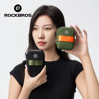 【TH Delivery】Rockbros กระเป๋าท้ายจักรยาน น้ำหนักเบา ปลอดภัย สีสันสดใส พกพาสะดวก ซิปผ้าไหมยืดหยุ่นสูง อุปกรณ์ขี่จักรยานเสือภูเขา จักรยานเสือหมอบ