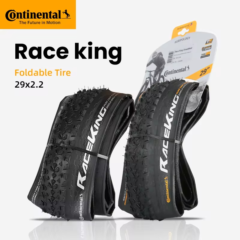 Continental Race King ยางขอบ 29 26 27 MTB 180TPI จักรยานพับยาง Anti Puncture จักรยานเสือภูเขา Tubele